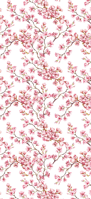 Blackout roller blind in pink lily