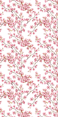 Blackout roller blind Pink lily