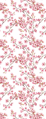 Blackout roller blind Pink lily