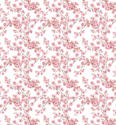 Blackout roller blind Pink lily
