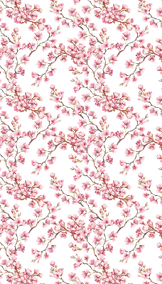 Blackout roller blind Pink lily