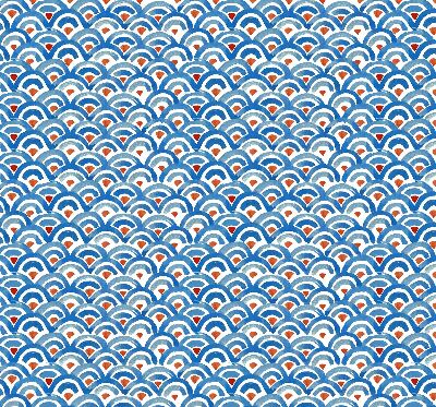 Blackout roller blind for window Colorful scales