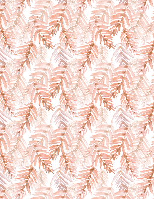 Blackout roller blind Pink leaves