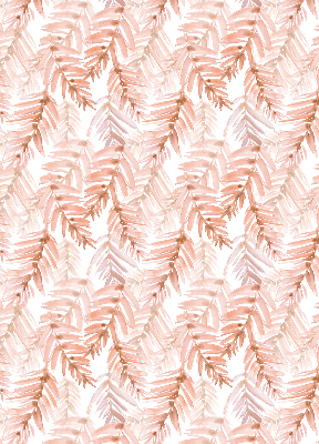 Blackout roller blind Pink leaves