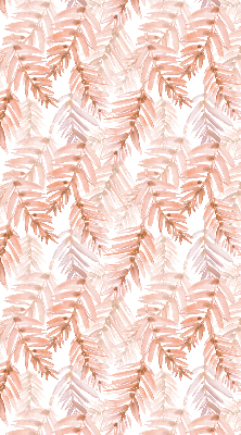 Blackout roller blind Pink leaves