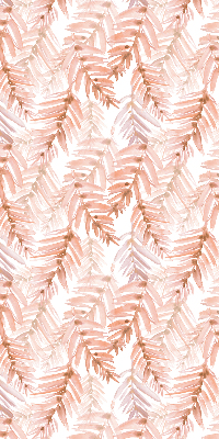 Blackout roller blind Pink leaves