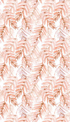 Blackout roller blind Pink leaves