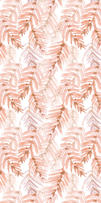 Blackout roller blind Pink leaves