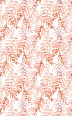 Blackout roller blind Pink leaves