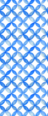 Blackout roller blind with star pattern