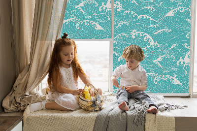 Blackout roller blind Waves