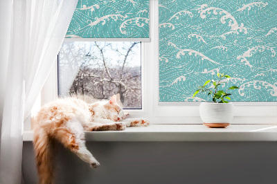 Blackout roller blind Waves