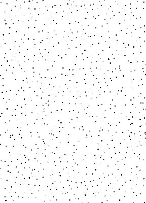 Fabric roller blind for window dots pattern