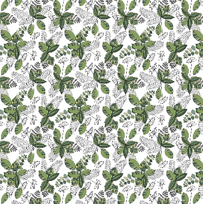 Blackout roller blind Plants