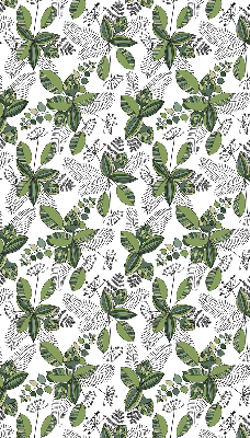 Blackout roller blind Plants