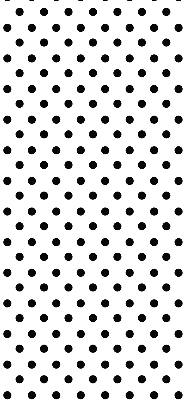 Blackout roller blind for window Black dots