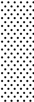 Blackout roller blind for window Black dots
