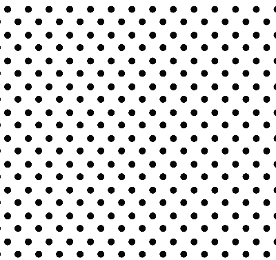 Blackout roller blind for window Black dots