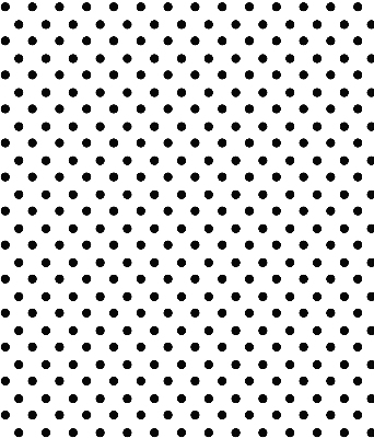 Blackout roller blind for window with black dots pattern