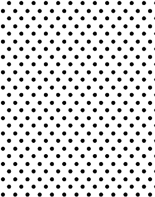 Blackout roller blind for window Black dots