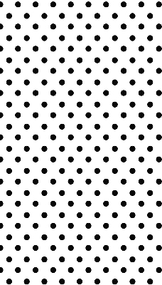 Blackout roller blind for window Black dots