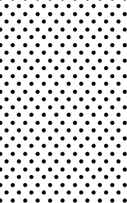 Blackout roller blind for window Black dots