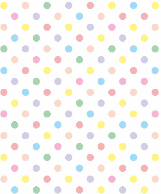 Blackout roller blind Colorful dots