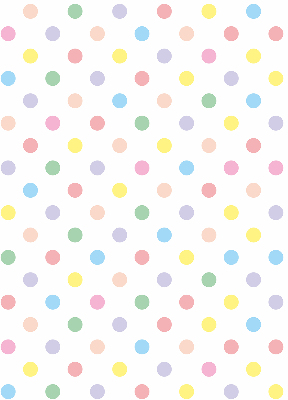 Blackout roller blind Colorful dots