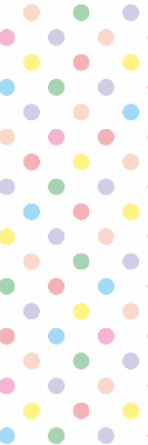 Blackout roller blind Colorful dots