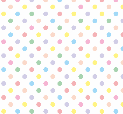 Blackout roller blind Colorful dots