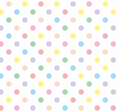 Blackout roller blind Colorful dots