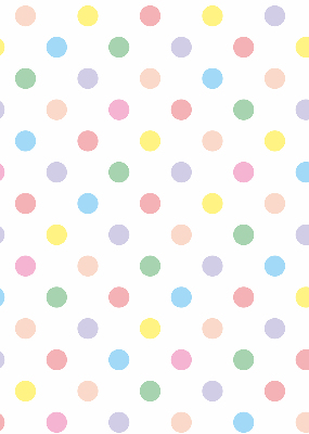 Blackout roller blind Colorful dots