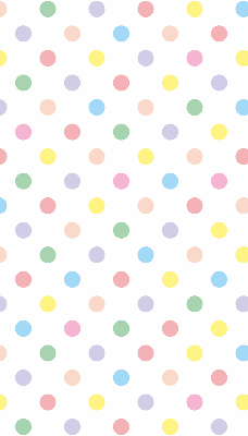 Blackout roller blind Colorful dots