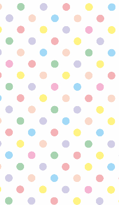 Blackout roller blind Colorful dots