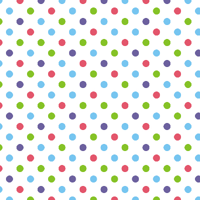 Blackout roller blind for window Colorful dots