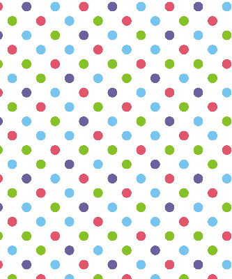 Blackout roller blind for window Colorful dots