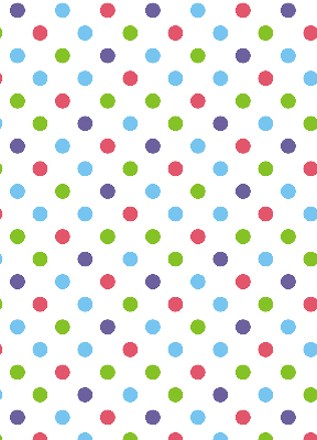 Blackout roller blind for window Colorful dots