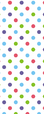 Blackout roller blind for window Colorful dots