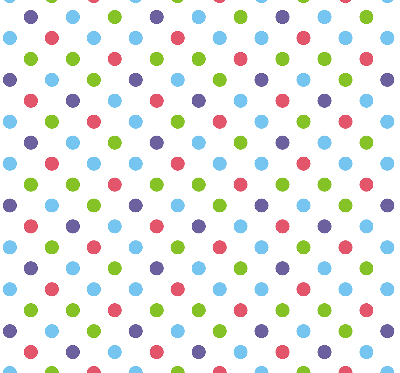 Blackout roller blind for window Colorful dots