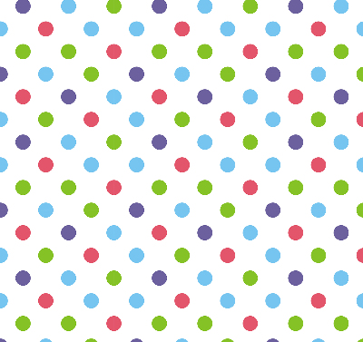 Blackout roller blind for window Colorful dots