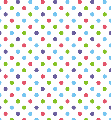 Blackout roller blind for window Colorful dots