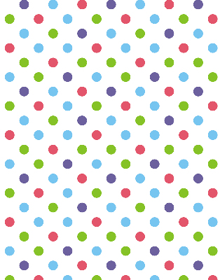 Blackout roller blind for window Colorful dots