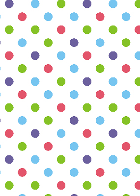 Blackout roller blind for window Colorful dots