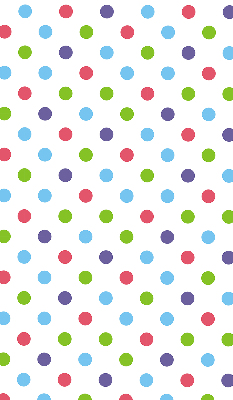 Blackout roller blind for window Colorful dots