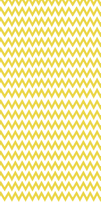 Blackout roller blind Yellow zigzags