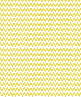 Blackout roller blind Yellow zigzags