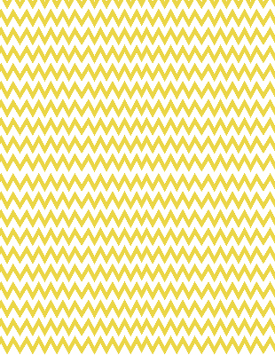 Blackout roller blind Yellow zigzags