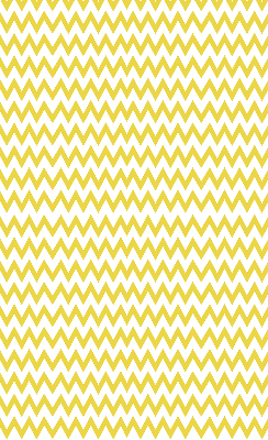 Blackout roller blind Yellow zigzags