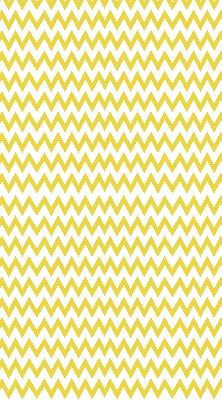 Blackout roller blind Yellow zigzags