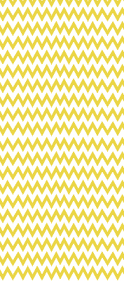 Blackout roller blind Yellow zigzags